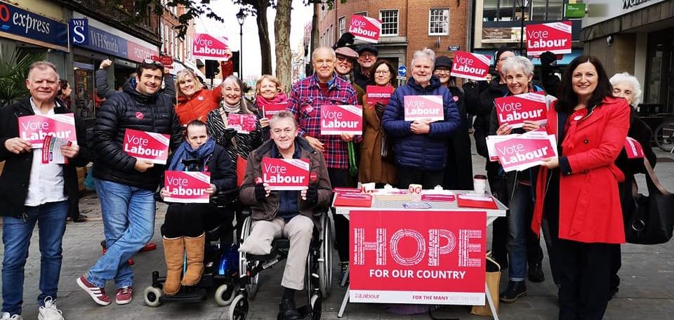 Campaigning for Julia Buckley 2019